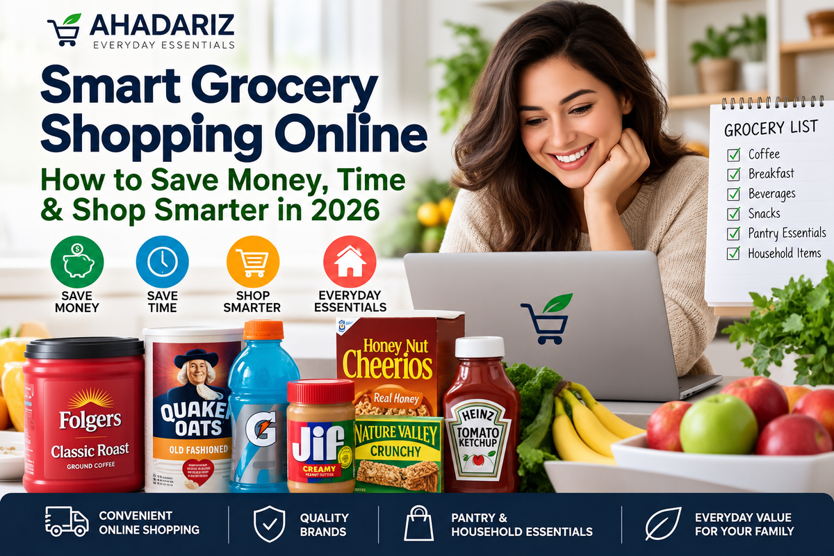 Smart Grocery Shopping Online: How to Save Money, Time & Shop Smarter in 2026