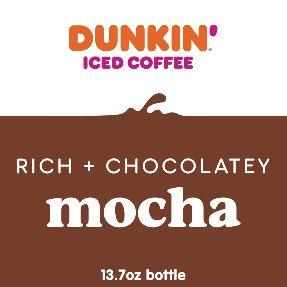Dunkin' Mocha Iced Coffee, 13.7 fl oz - product image 3
