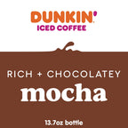 Dunkin' Mocha Iced Coffee, 13.7 fl oz - product image 3