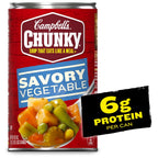Campbell's Chunky Savory Vegetable Soup, 6 Pack - product image 2