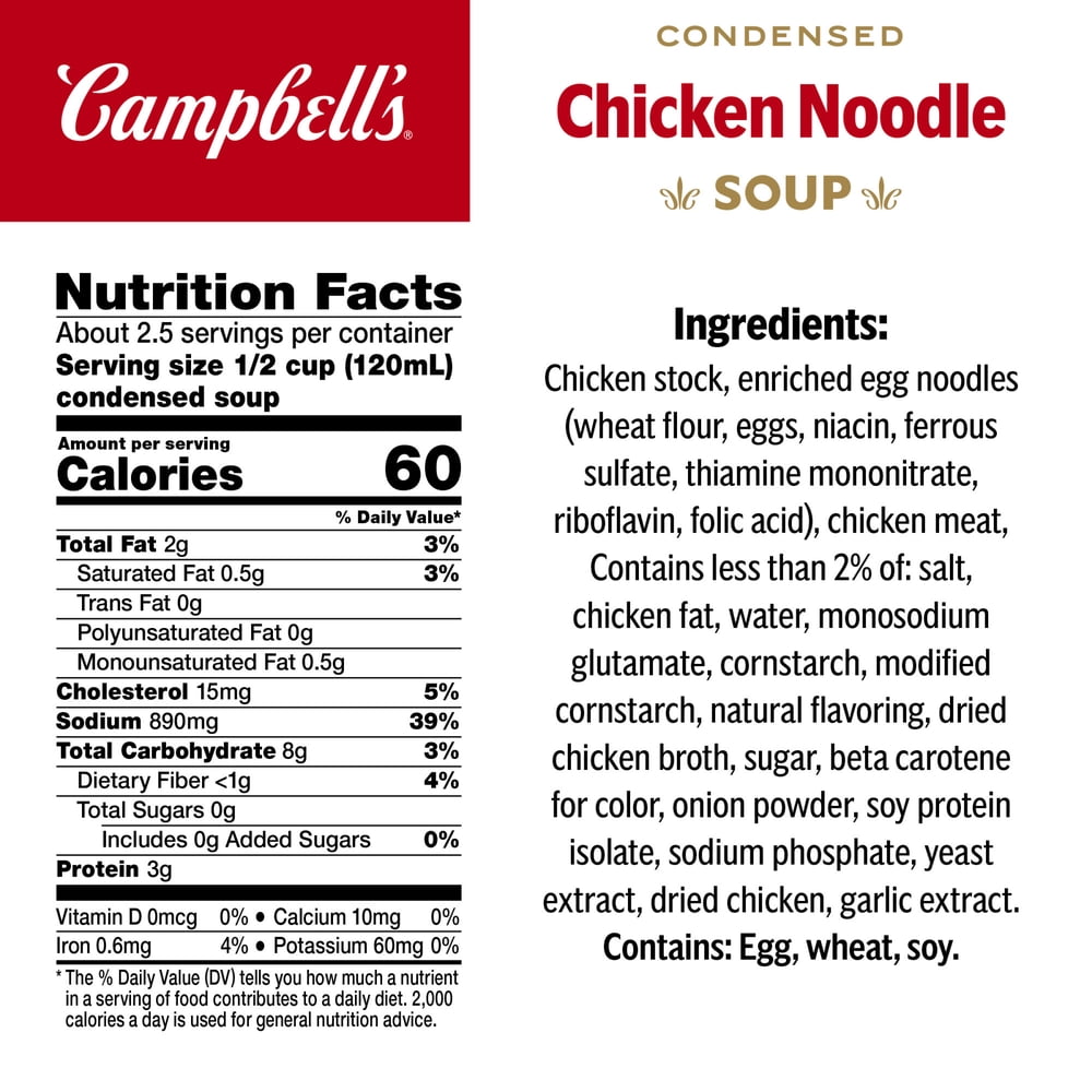 Campbell's Chicken Noodle Soup, 10.75 oz - product image 2