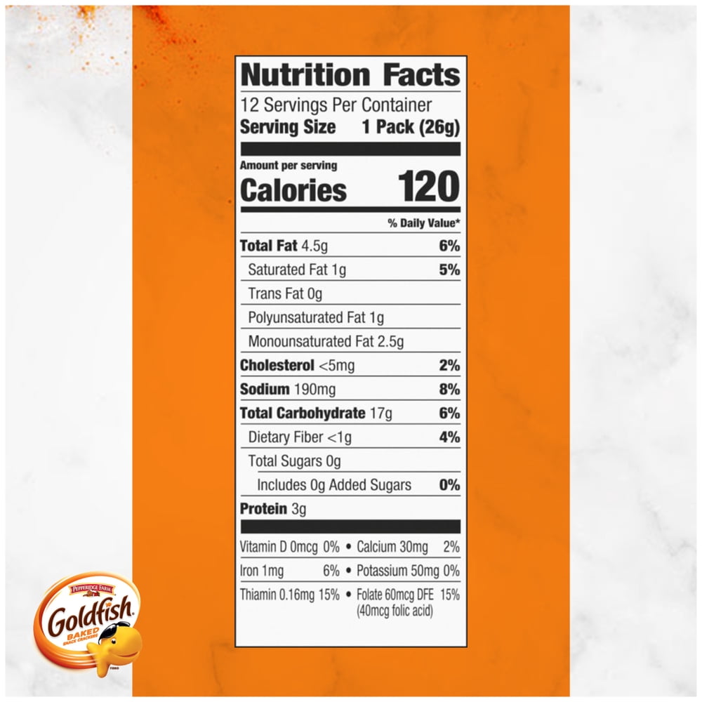 Goldfish Colors Crackers Snack Packs, 0.9 oz, 12 Count - image 2