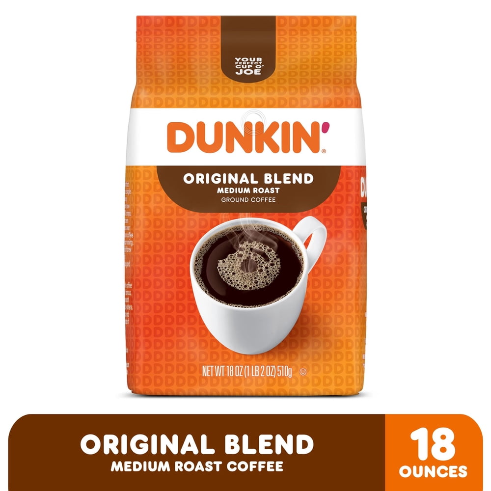 Dunkin' Original Blend Medium Roast Ground Coffee, 18 oz - product image 2