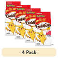 (4 Pack) Goldfish Pokémon Cheddar Cheese Crackers, 6.6 oz Bags