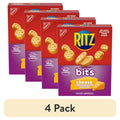 (4 Pack) RITZ Bits Cheese Sandwich Crackers, 8.8 oz Each