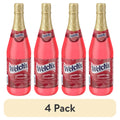 (4 Pack) Welch's Non-Alcoholic Sparkling Strawberry Juice Cocktail, 25.4 fl oz