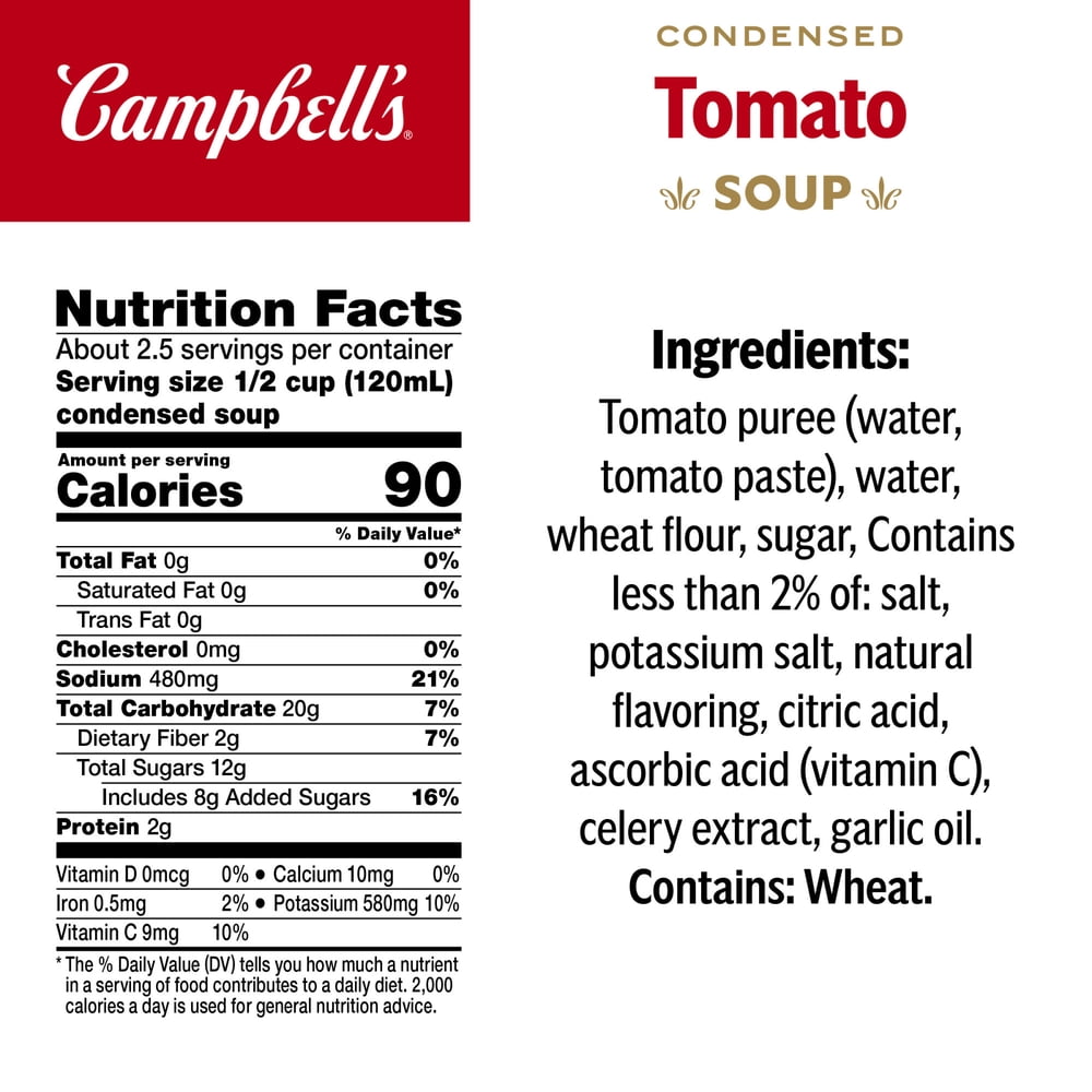 Campbell's Condensed Tomato Soup, 10.75 oz Can - product image 2