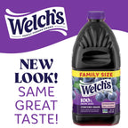 (3 Pack) Welch's 100% Grape Juice, Concord Grape, 96 fl oz Each - image 3