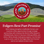 Folgers Coffeehouse Blend Ground Coffee, Medium Dark Roast, 22.6 oz Canister