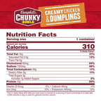 Campbell's Chunky Creamy Chicken & Dumplings Soup, 15.25 oz
