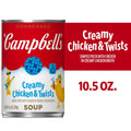 Campbell's Kids Creamy Chicken & Twists Soup, 10.5 oz - product image 1