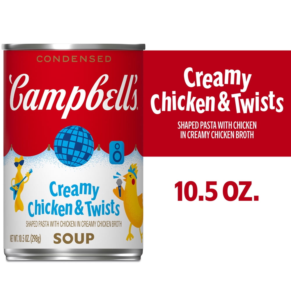 Campbell's Kids Creamy Chicken & Twists Soup, 10.5 oz - product image 1