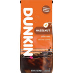 Dunkin' Hazelnut Medium Roast Ground Coffee, 12 oz