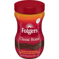 Folgers Classic Roast Instant Coffee, 8 oz Jar