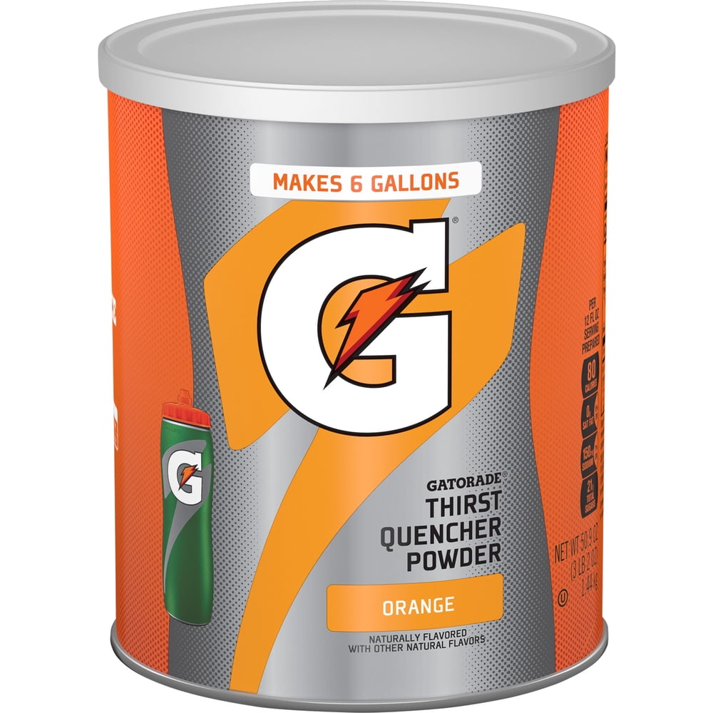 Gatorade Thirst Quencher Orange Powdered Drink Mix, 50.9 oz Canister - front product image
