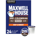 Maxwell House 100% Colombian Medium Roast K-Cup Coffee Pods, 24 Count