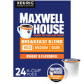 Maxwell House Breakfast Blend Mild Roast K-Cup Coffee Pods, 24 Count