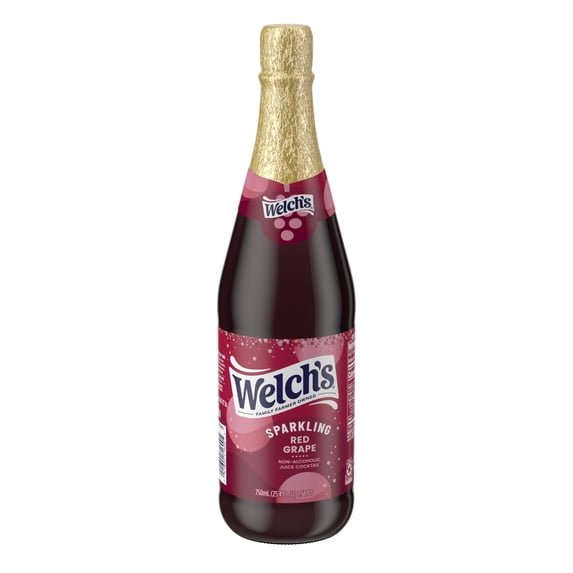 Welch's Sparkling Red Grape Juice Cocktail, 25.4 fl oz