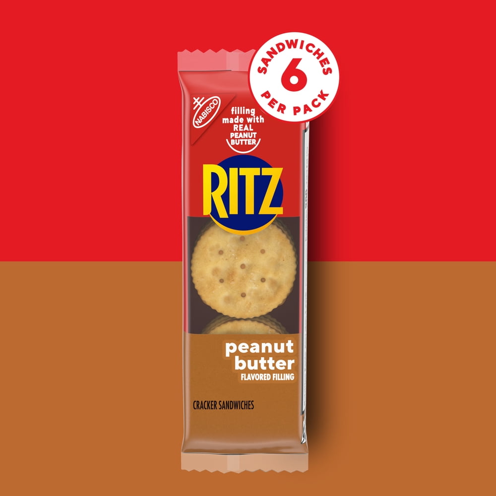 RITZ Peanut Butter Sandwich Crackers, 3 Pack - product image 3