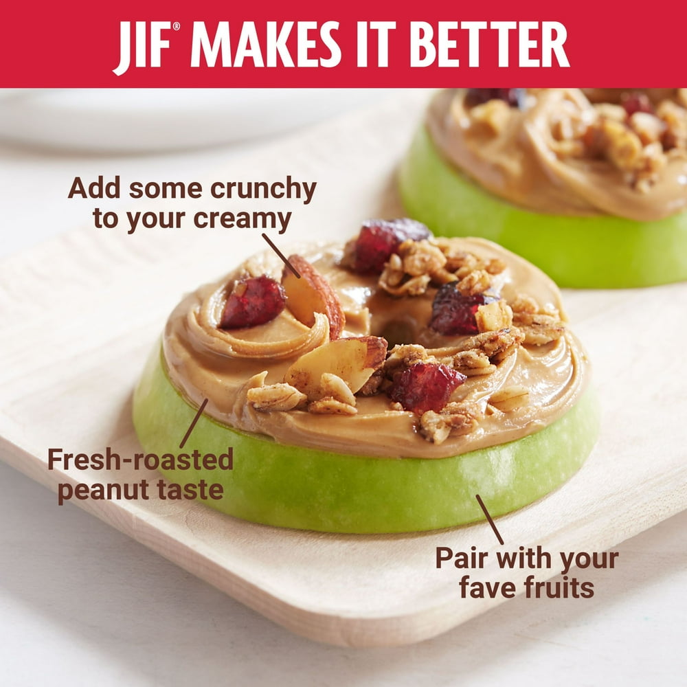 Jif Reduced Fat Creamy Peanut Butter Spread, 40 oz - product image 2