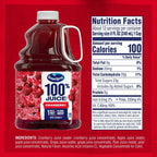 (3 Pack) Ocean Spray 100% Juice Cranberry Juice Blend, 101.4 fl oz Each - image 3