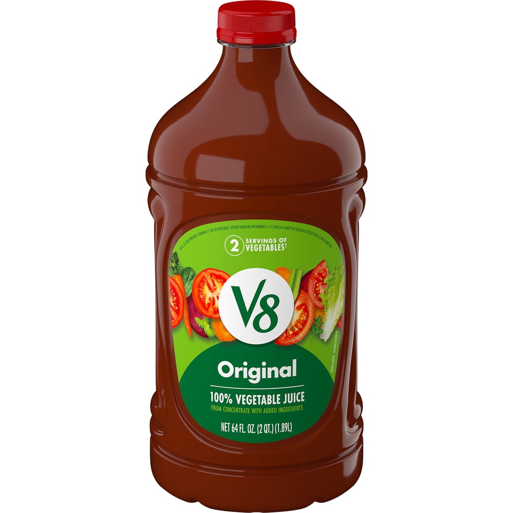 V8 Original 100% Vegetable Juice, 64 fl oz, 2 Pack - product image 2