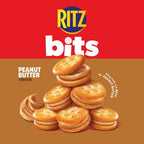 (3 Pack) RITZ Bits Peanut Butter Sandwich Crackers, 8.8 oz Each