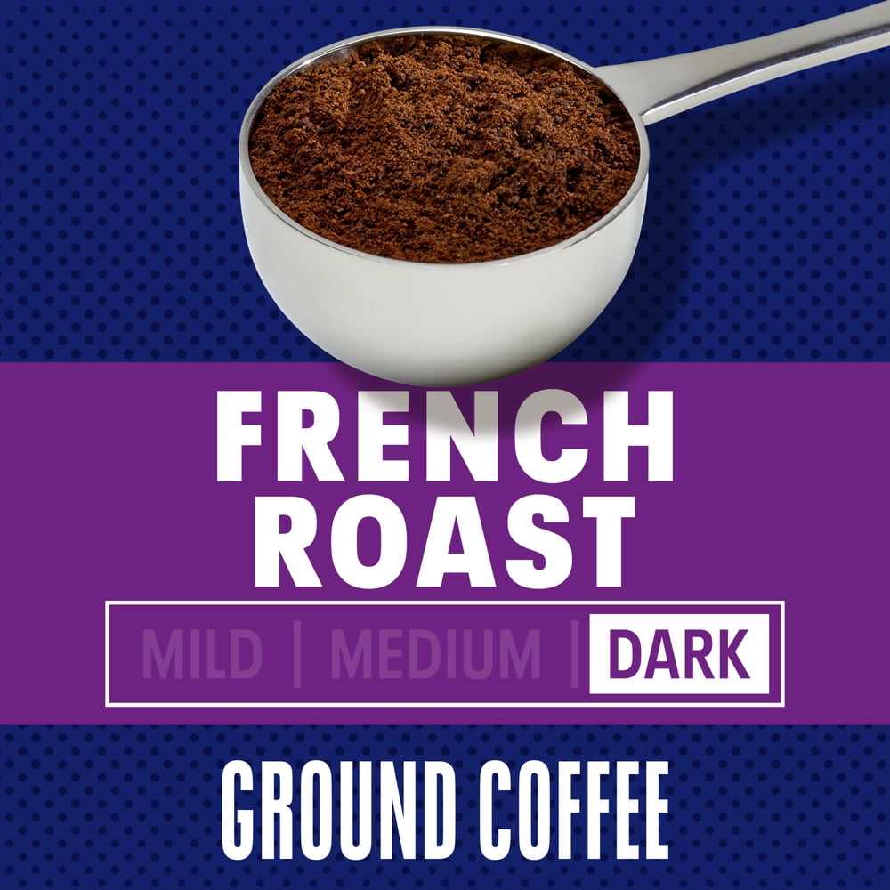 Maxwell House French Roast Dark Roast Ground Coffee, 25.6 oz Canister - product image 2