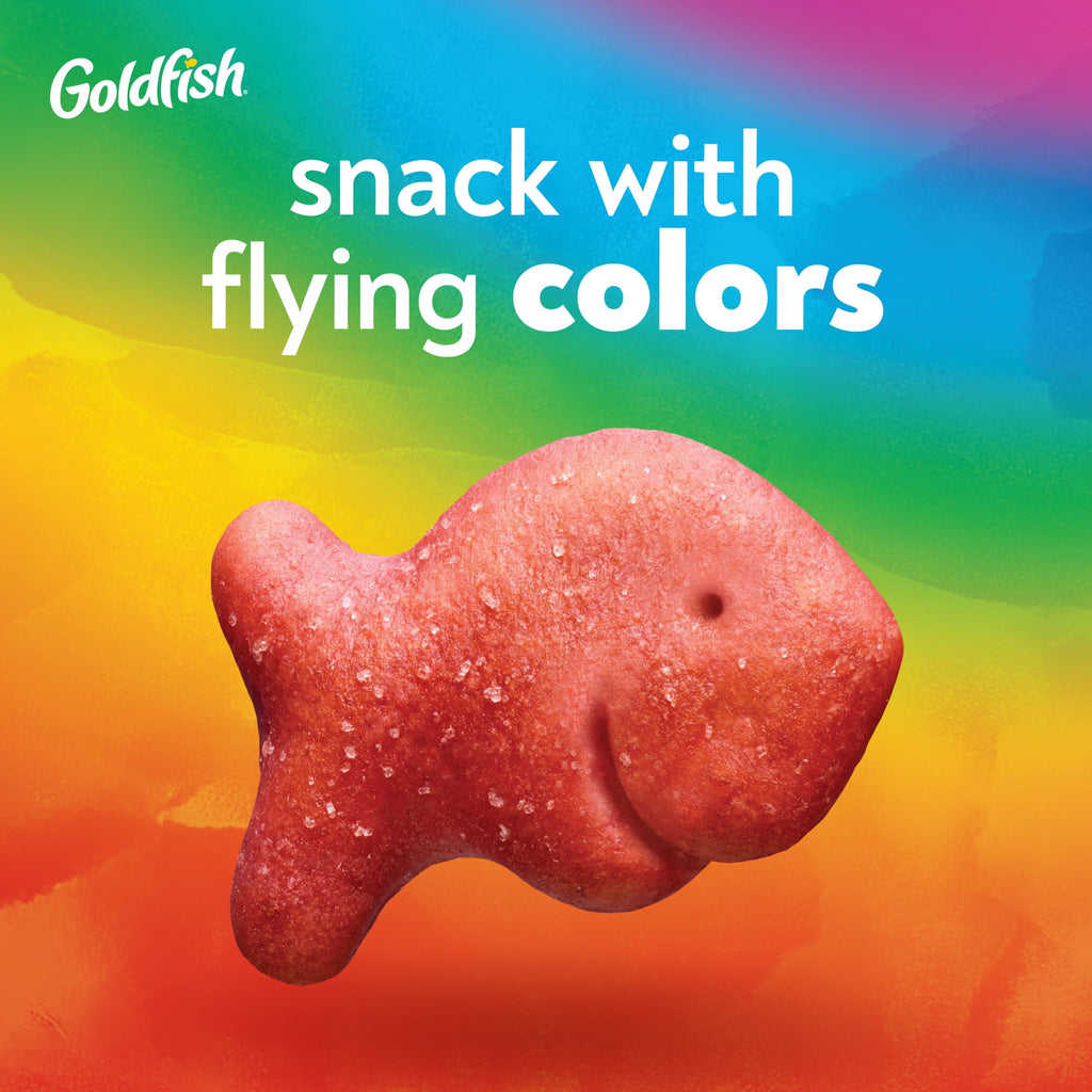 Goldfish Colors Cheddar Cheese Crackers, 27.3 oz Carton