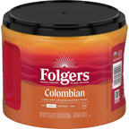 Folgers Colombian Ground Coffee, Medium Roast, 22.6 oz Canister - image 3