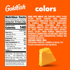 Goldfish Colors Cheddar Cheese Crackers, 27.3 oz Carton