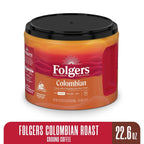 Folgers Colombian Ground Coffee, Medium Roast, 22.6 oz Canister - image 2